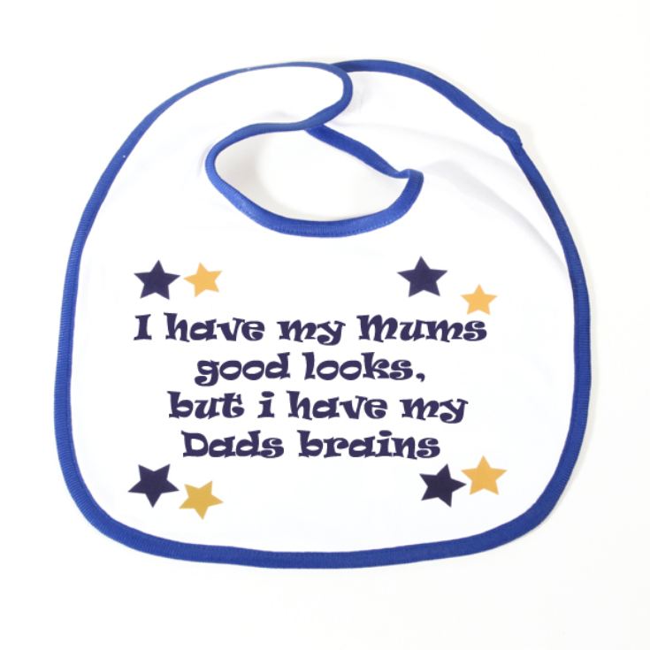 Personalised Slogan Baby Bib product image