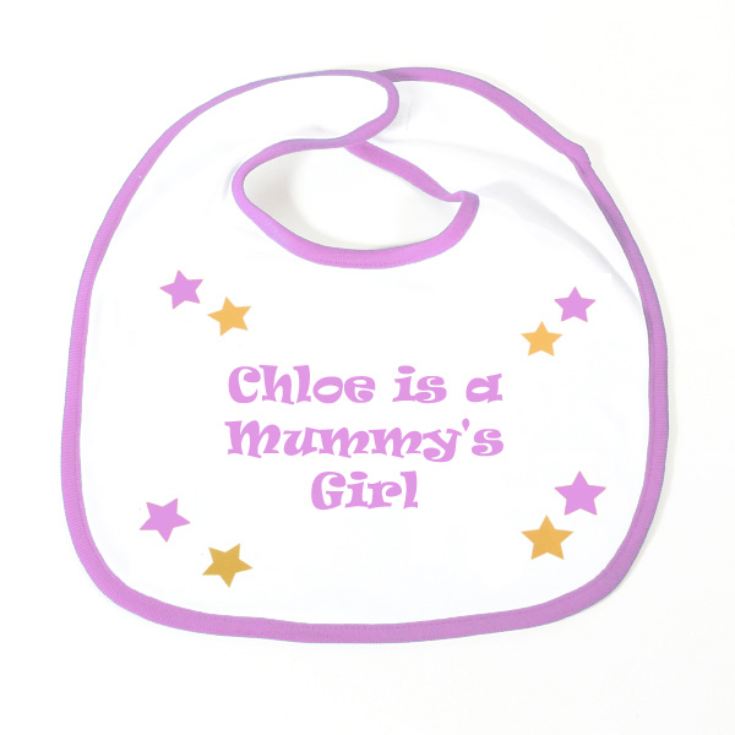 Personalised Slogan Baby Bib product image
