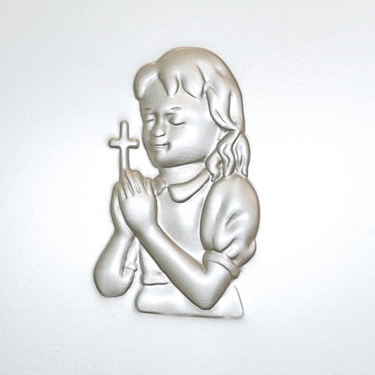 Personalised Praying Girl First Holy Communion Photo Frame product image