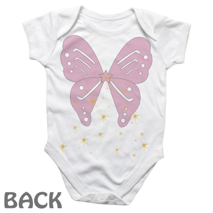 Personalised Fairy Princess Baby Grow product image