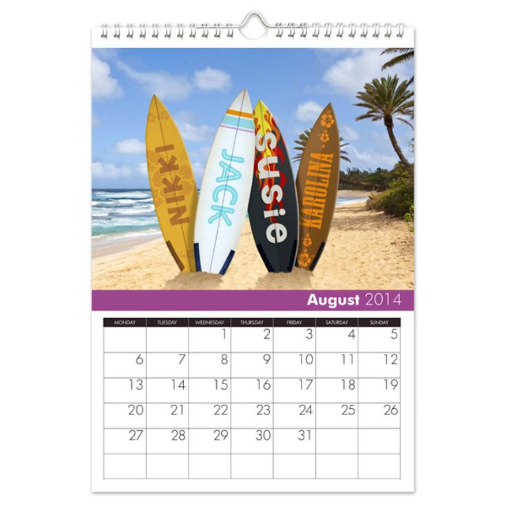 Personalised Family Calendar product image