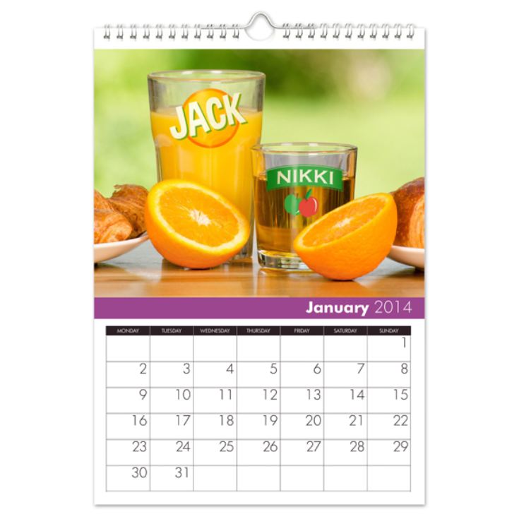 Personalised Family Calendar product image