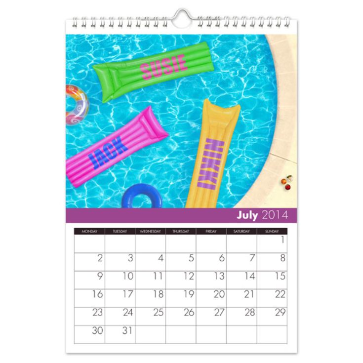 Personalised Family Calendar product image