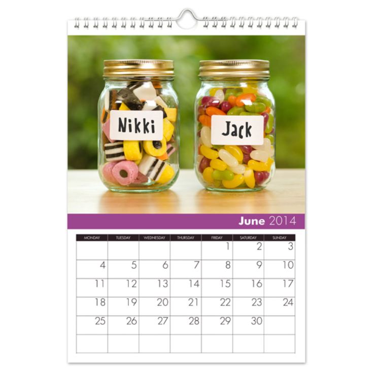 Personalised Family Calendar product image