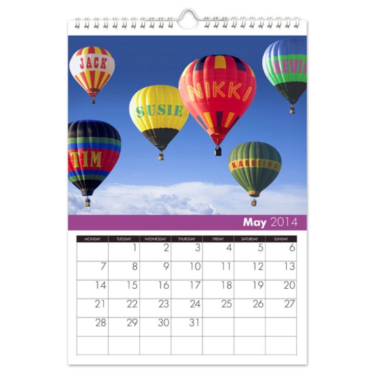 Personalised Family Calendar product image