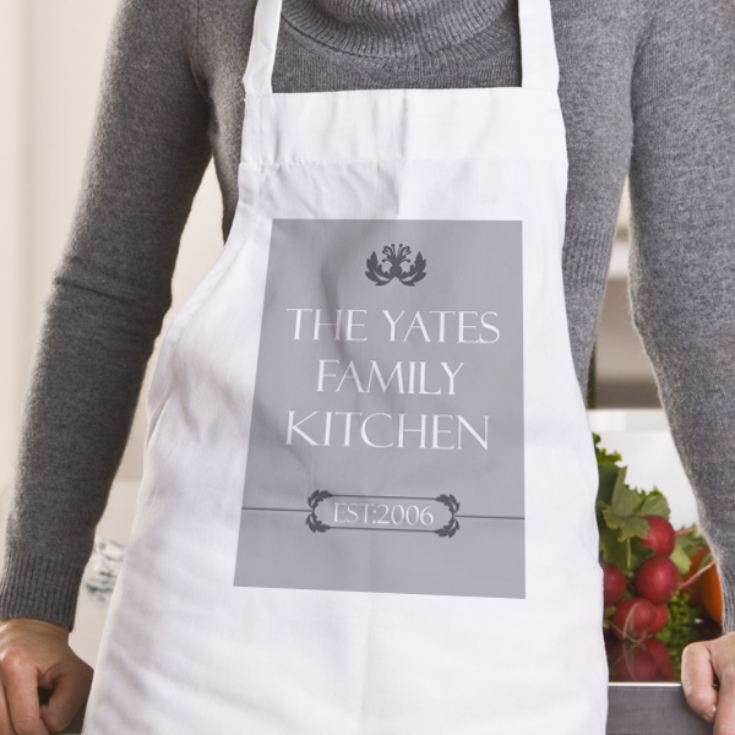 Family Kitchen Personalised Apron product image