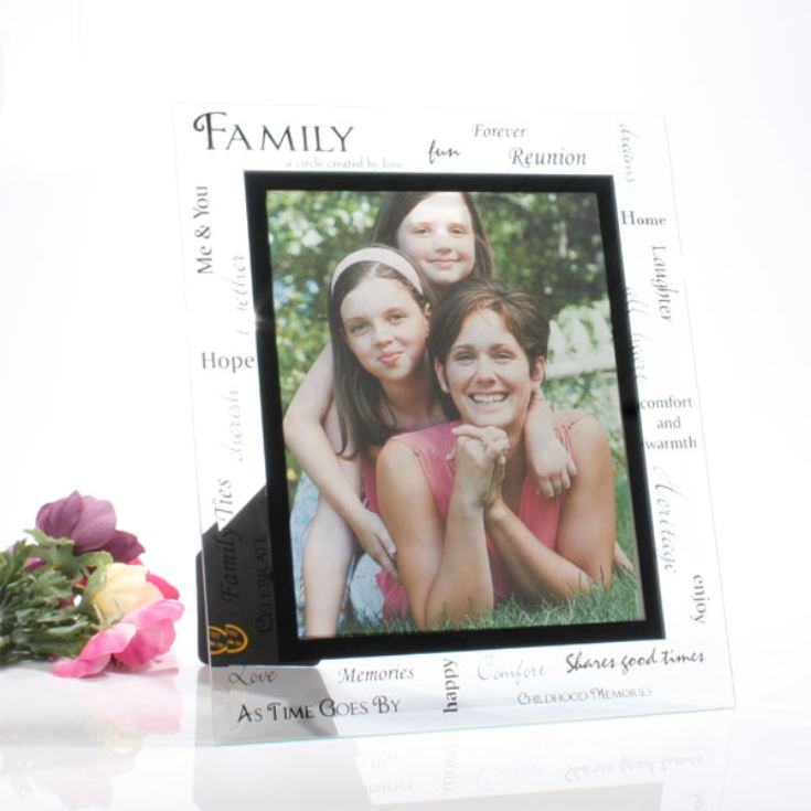 Moments Large Family Glass Frame