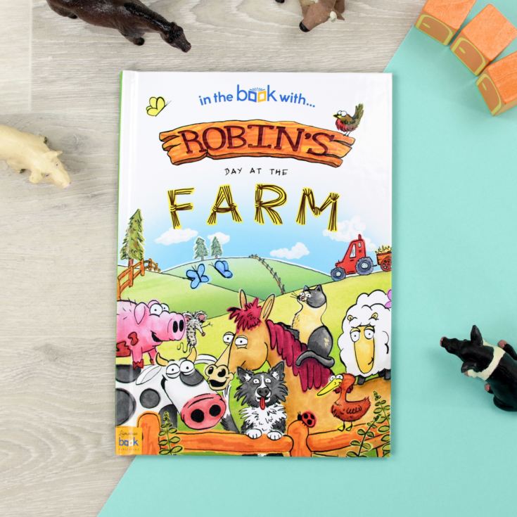 Personalised 'My Day at the Farm' Story Book product image