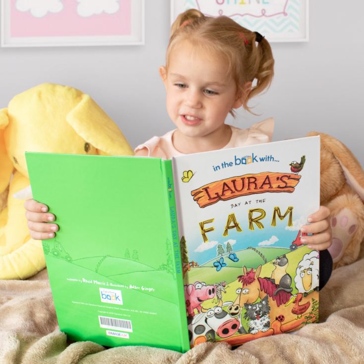 Personalised 'My Day at the Farm' Story Book product image