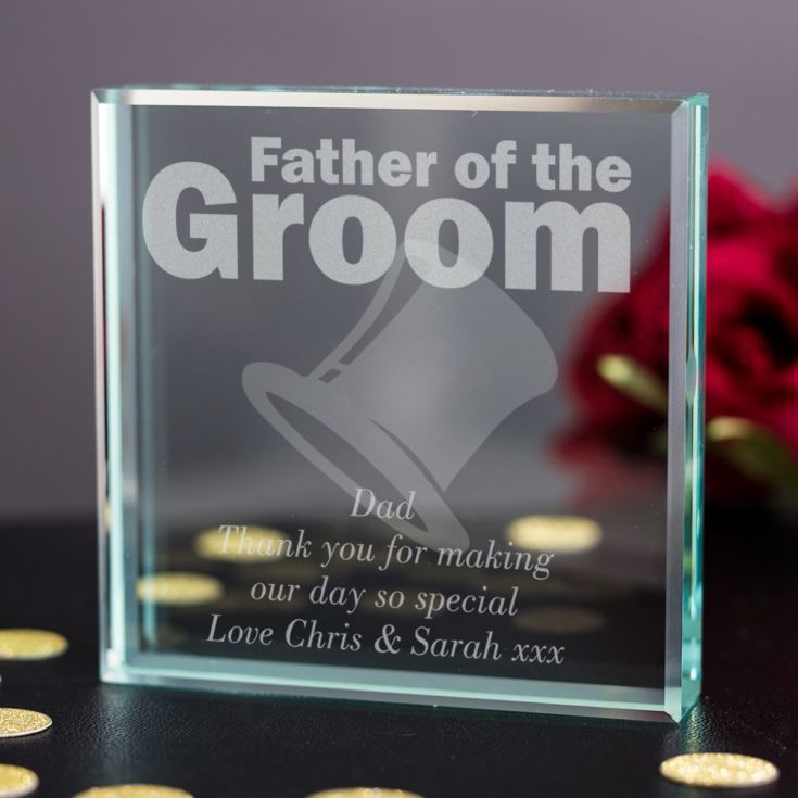 Father of the Groom Personalised Champagne product image