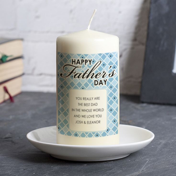 Personalised Father's Day Candle product image