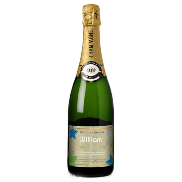 Fathers Day Personalised Bottle of Champagne product image