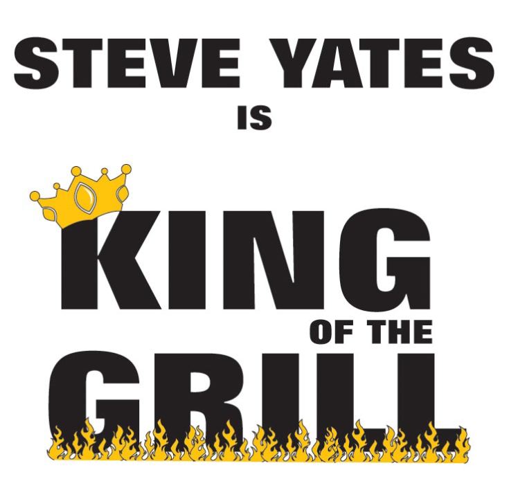 Personalised King of the Grill BBQ Apron product image