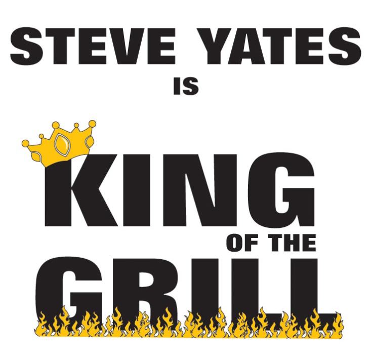 Personalised King of the Grill BBQ Apron product image