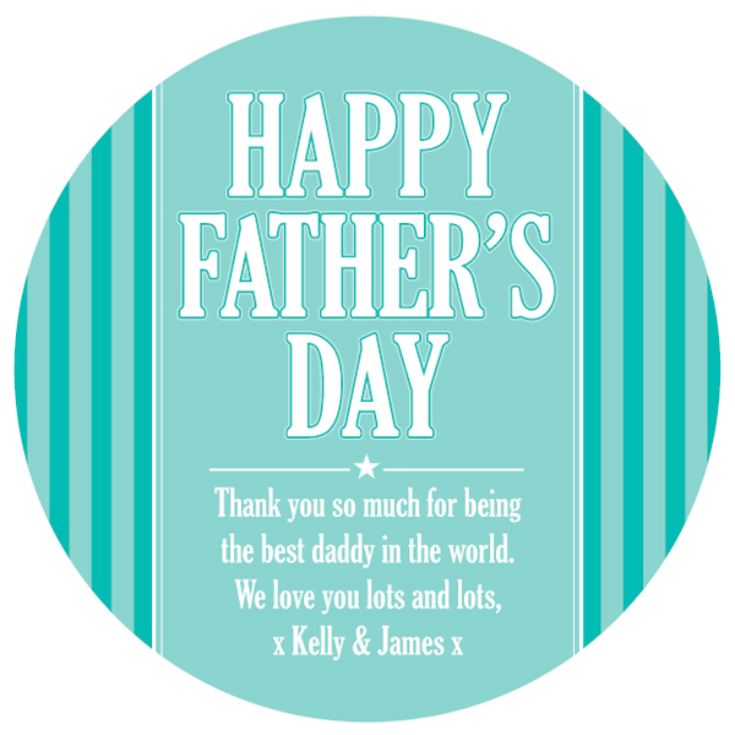 Personalised Father's Day Plate product image