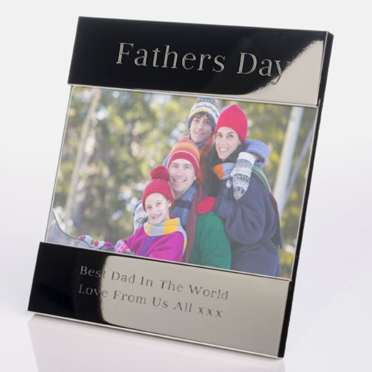 Engraved Fathers Day Photo Frame product image