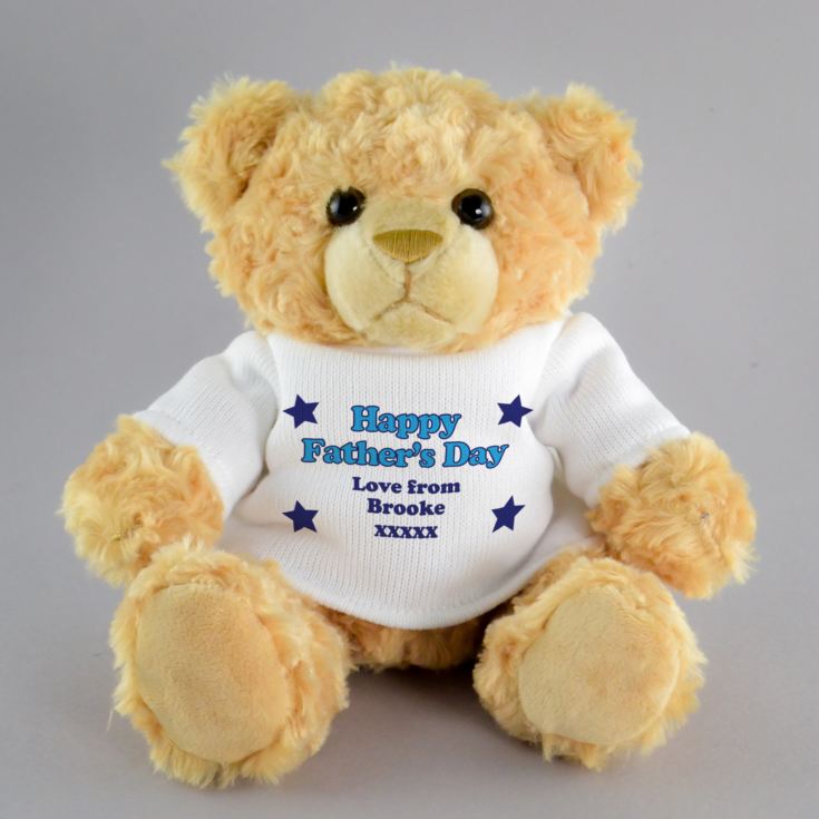 Personalised Fathers Day Teddy Bear product image