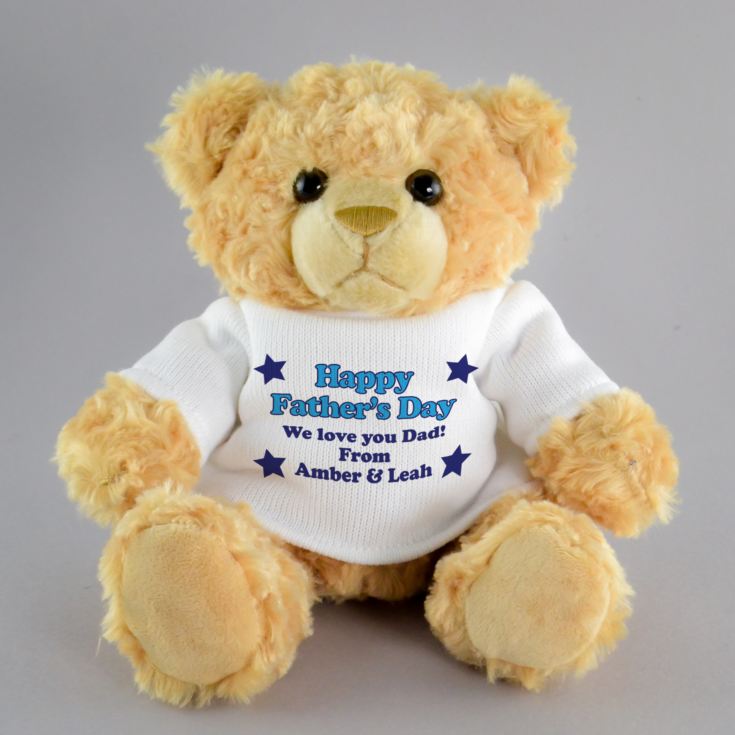 Personalised Fathers Day Teddy Bear product image