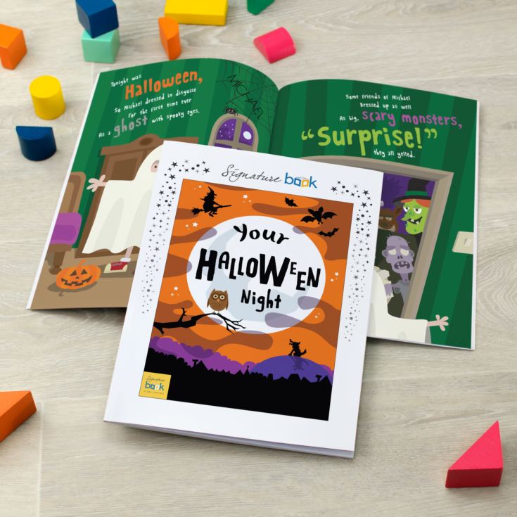 Personalised Halloween Book product image