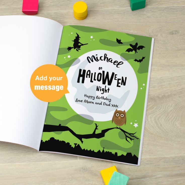 Personalised Halloween Book product image