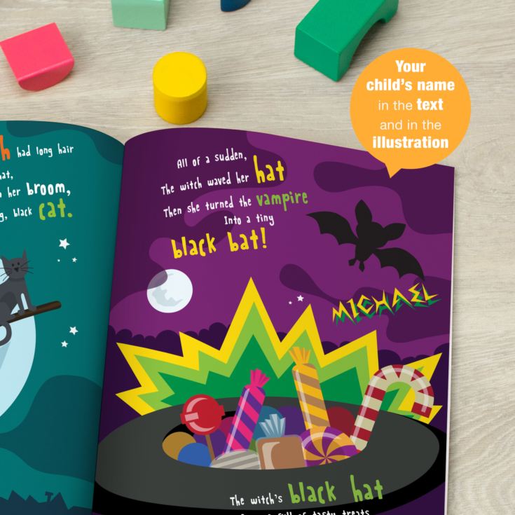 Personalised Halloween Book product image