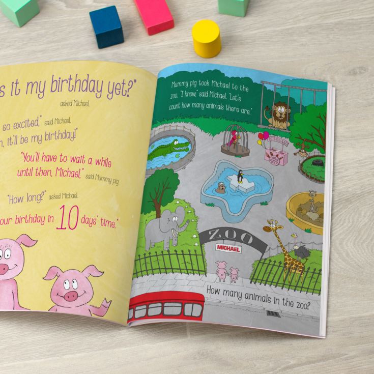 Personalised Is It My Birthday Yet Book - Signature Favourite product image