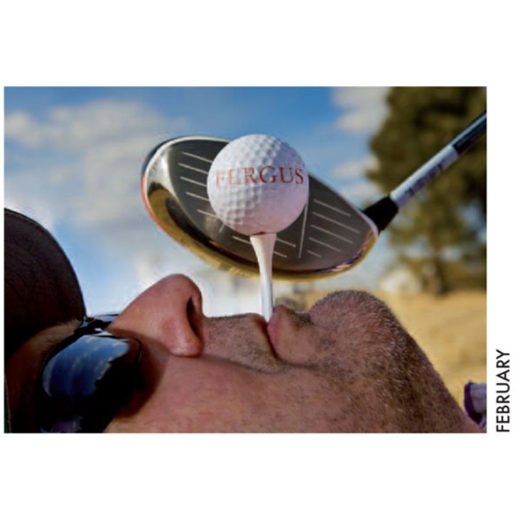 Personalised Golf Calendar product image