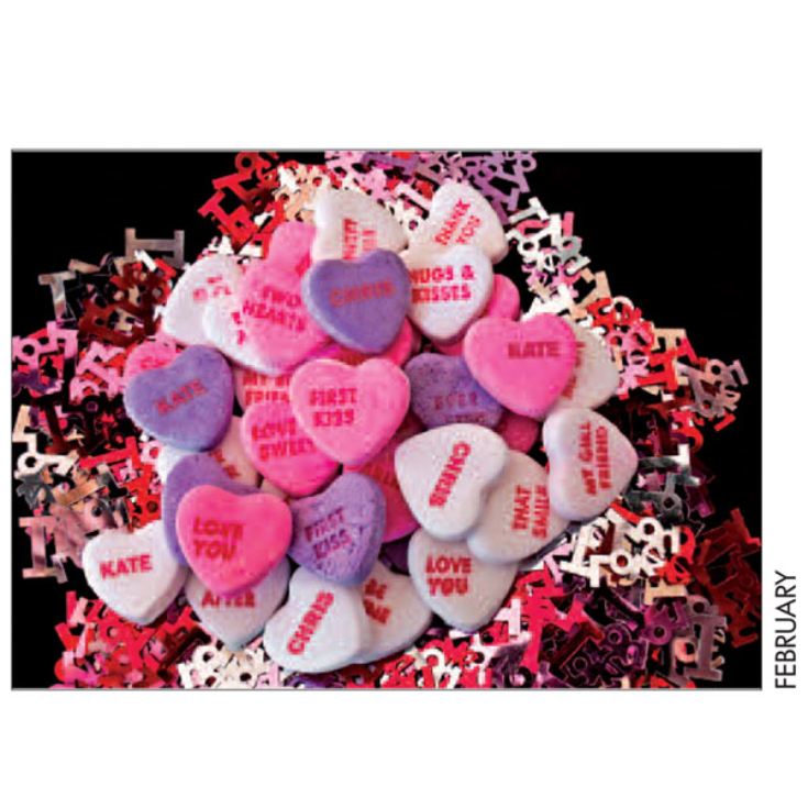 Personalised Love & Romance Calendar product image