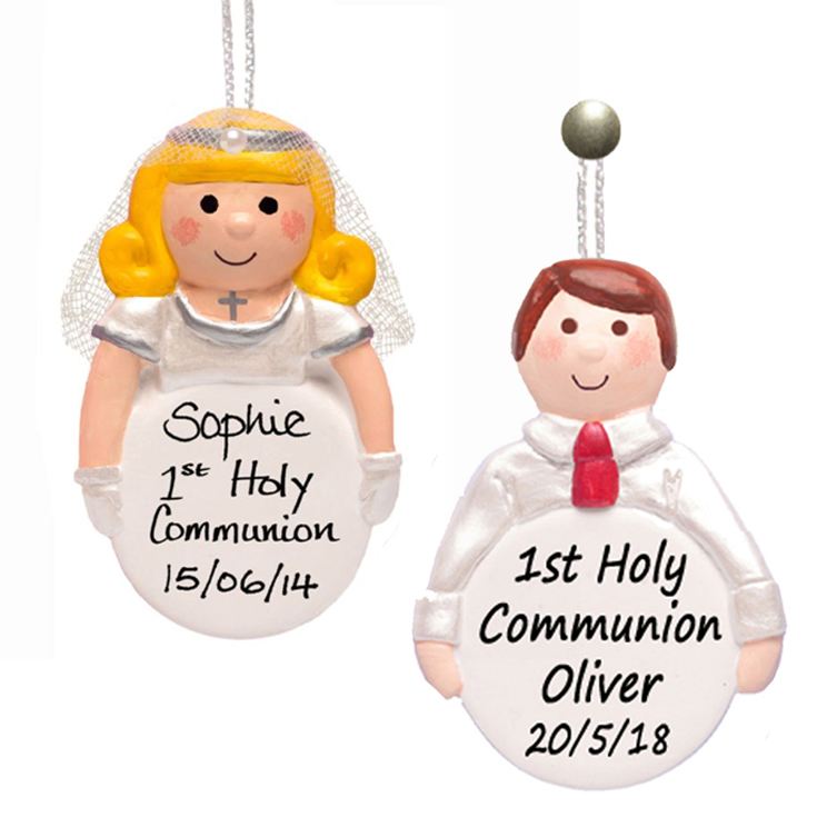 Personalised 1st Holy Communion Hanging Ornament product image