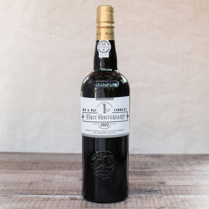 Personalised 1st Anniversary Port product image