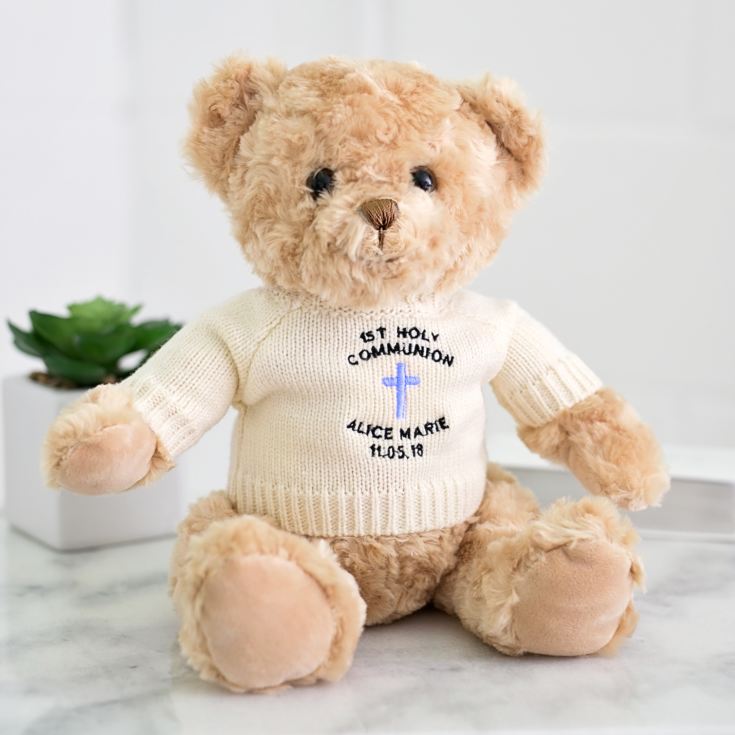 Embroidered First Holy Communion Teddy Bear product image