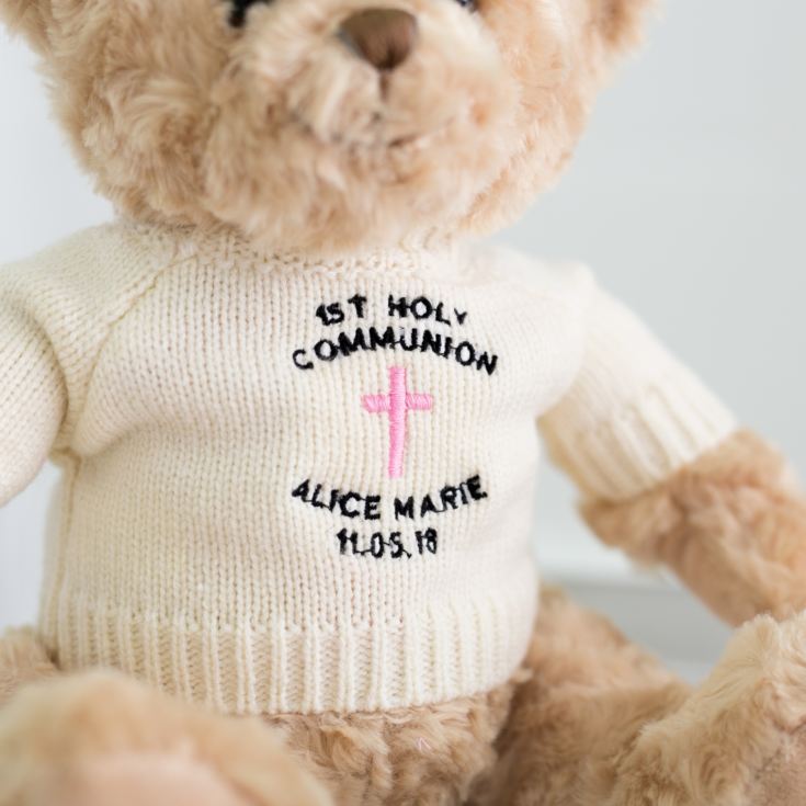 Embroidered First Holy Communion Teddy Bear product image