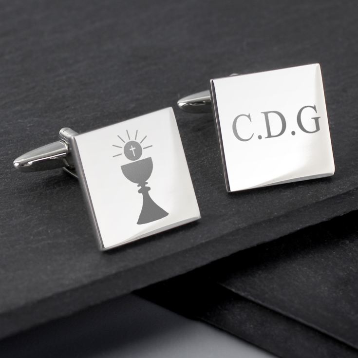 Personalised First Holy Communion Cufflinks product image