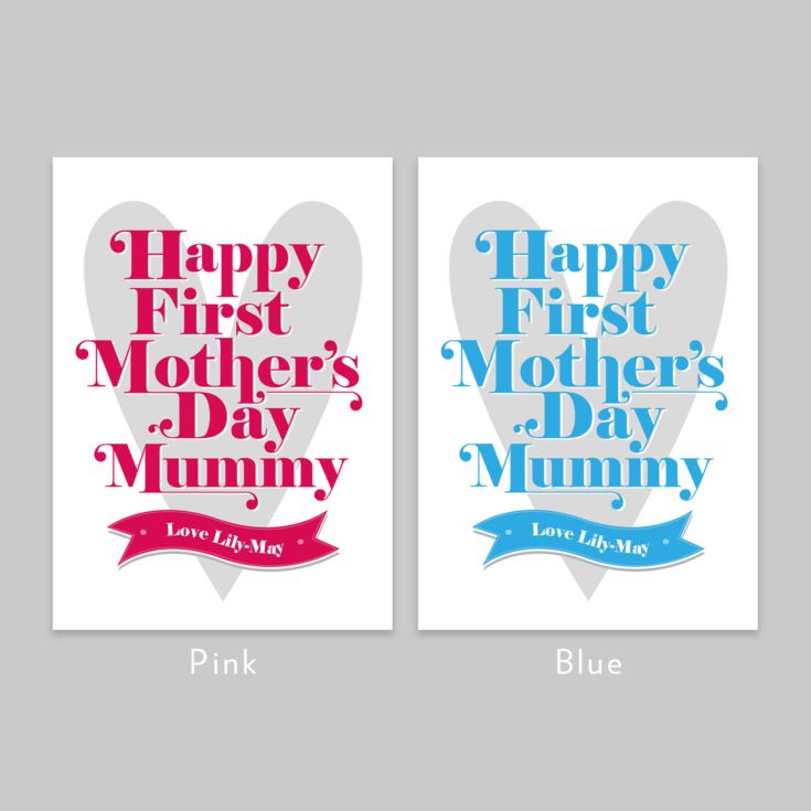 Personalised First Mother's Day Baby Grow product image