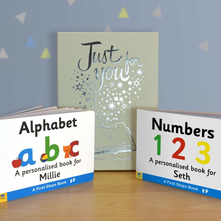 Alphabet & Numbers Board Book Gift Set product image