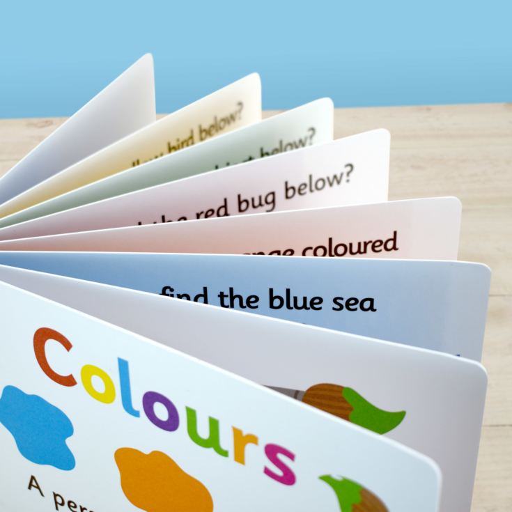 First Steps Colours Personalised Board Book product image