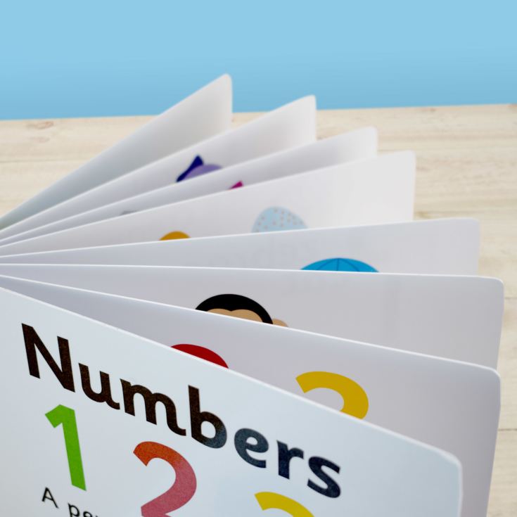 First Steps Numbers Personalised Board Book product image