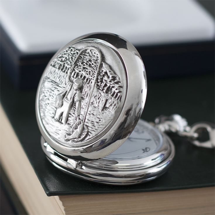 Personalised Fishing Pocket Watch product image