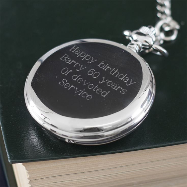 Personalised Fishing Pocket Watch product image