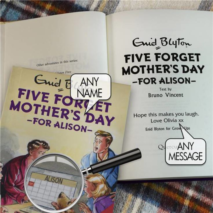 Personalised Enid Blyton Book - Five Forget Mothers Day product image