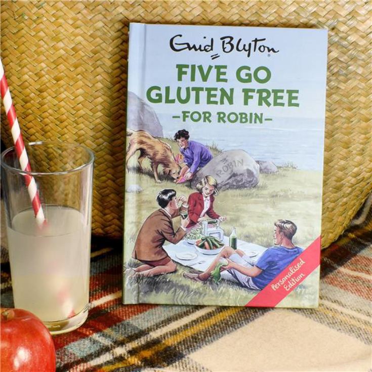 Personalised Enid Blyton Book - Five Go Gluten Free product image