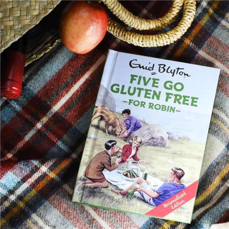 Personalised Enid Blyton Book - Five Go Gluten Free product image