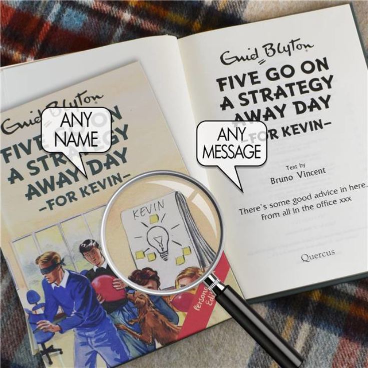 Personalised Enid Blyton Book - Five go on a Strategy Away Day product image