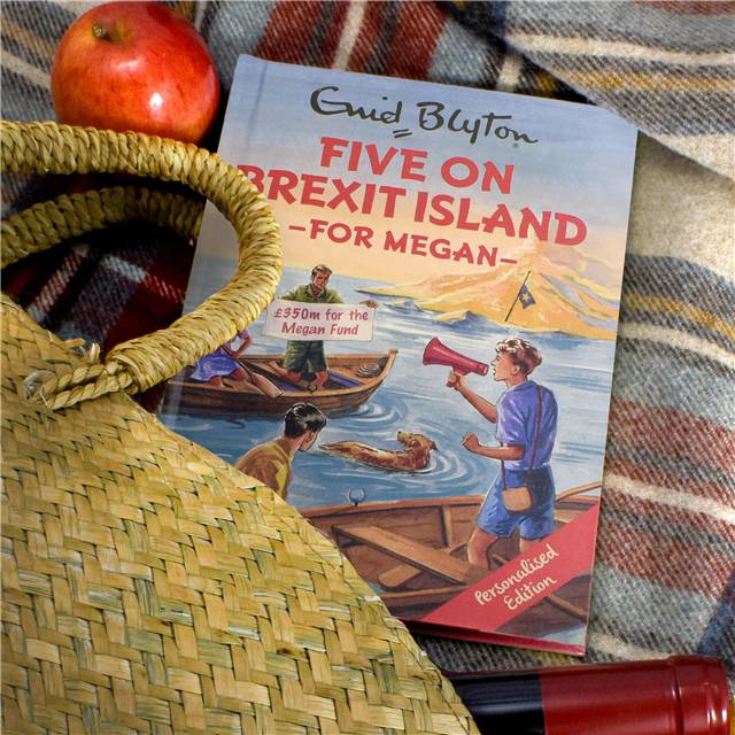 Personalised Enid Blyton Book - Five On Brexit Island product image