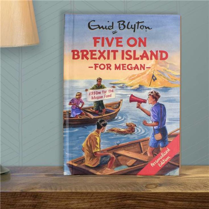 Personalised Enid Blyton Book - Five On Brexit Island product image