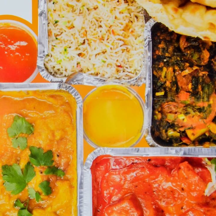 Double Sided Indian Takeaway Jigsaw Puzzle  product image