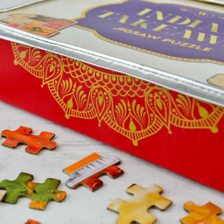 Double Sided Indian Takeaway Jigsaw Puzzle  product image