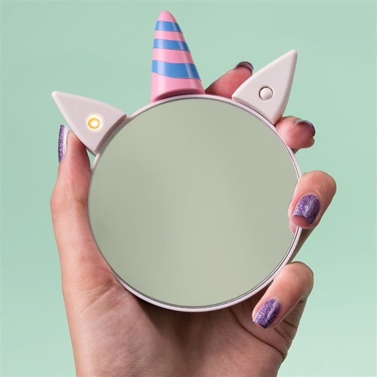 Unicorn Light Up Compact Mirror product image