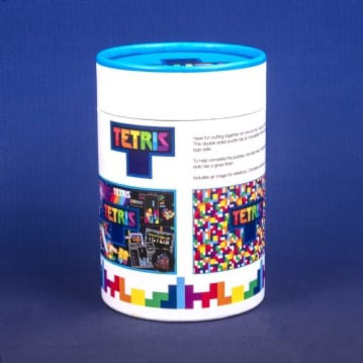 Travel-Sized Double-Sided Tetris Jigsaw Puzzle product image