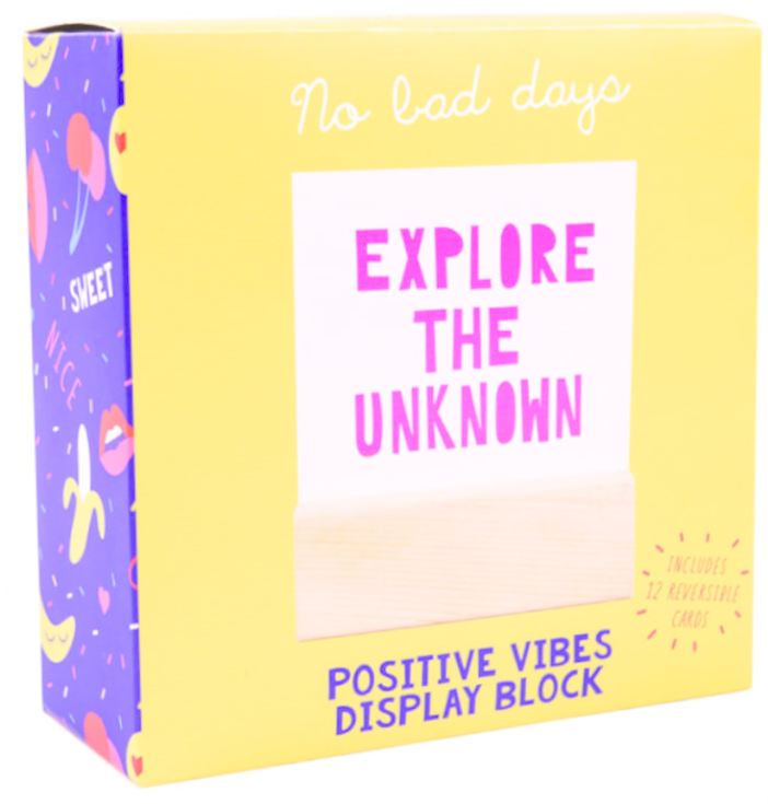 Positive Vibes Display Block product image
